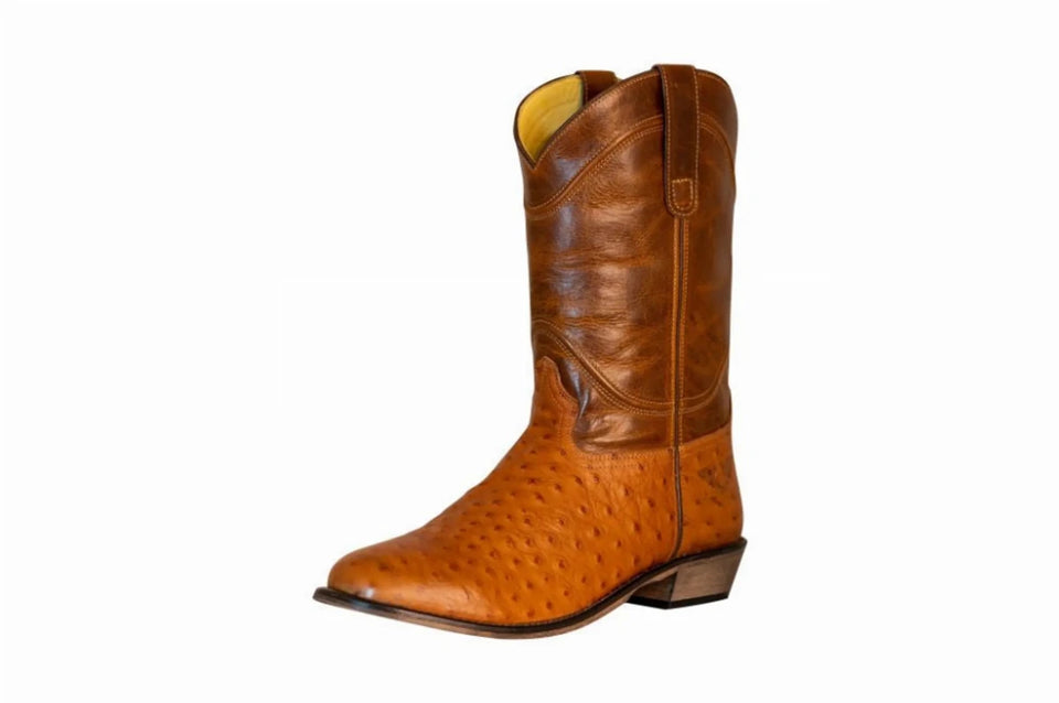 Men's Wide Round Toe Western Boots, TuffRider Norris, view 16