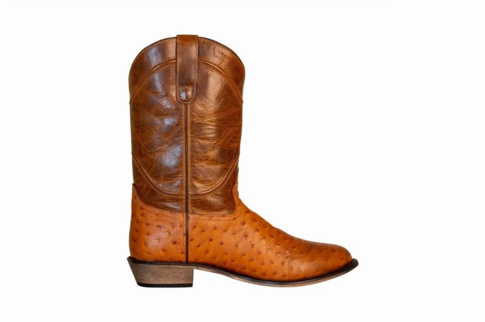 Men's Wide Round Toe Western Boots, TuffRider Norris, view 18