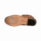 Men's Wide Round Toe Western Boots - Classic Cowboy Boots with Durable Rubber Outsole - TuffRider Norris viewed from sole bottom