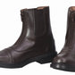 Women's Paddock Boots - TuffRider Starter Synthetic Leather Front Zipper Riding Boots