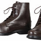 Women's Laced Paddock Boots - TuffRider Starter Synthetic Leather Riding Boots - Pets Perfect