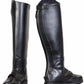 Kids Field Boots - TuffRider Children's Starter Back Zip Synthetic Leather Riding Boots - Pack Of: 1 in black synthetic leather