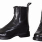 TuffRider Men's Baroque Front Zip Paddock Boots with Metal Zipper