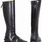 TuffRider Women Leather Back Zipper Short Baroque Field Boots - Color: Black | Pack Of: 1
