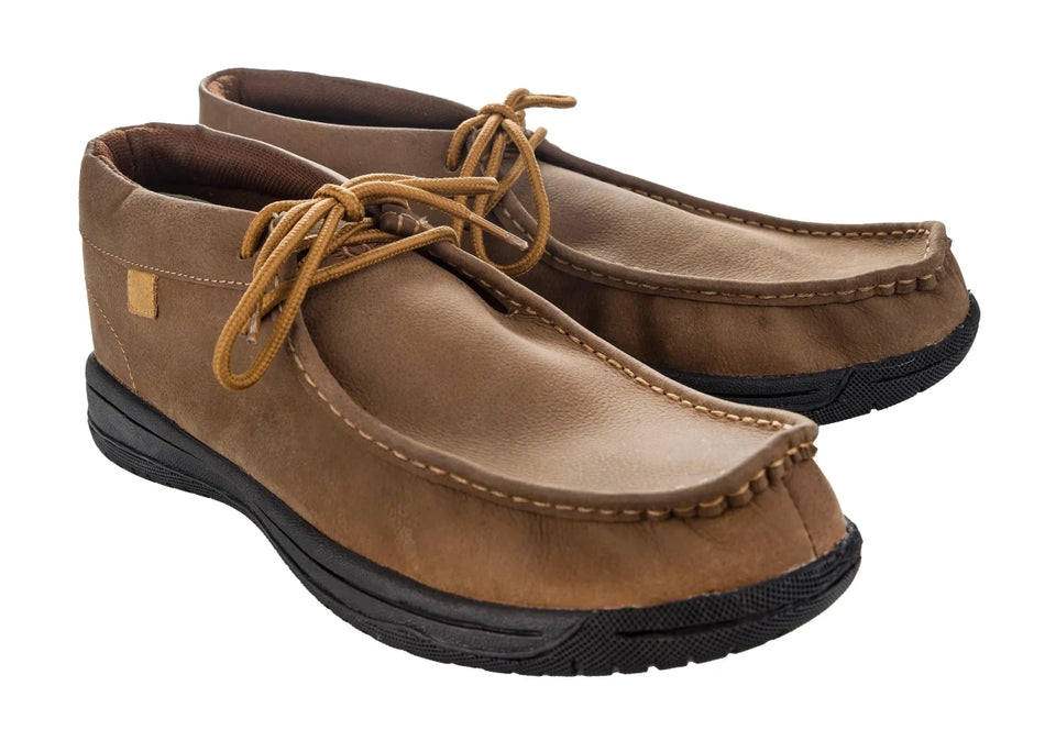 TuffRider Men's Lace Chukka Boot- Vintage, Brown, 8, view 3