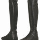 Women's Leather Riding Boots - Premium Equestrian Dress Boots for Dressage and Show - Color: Black | Pack Of: 1 - Pets Perfect
