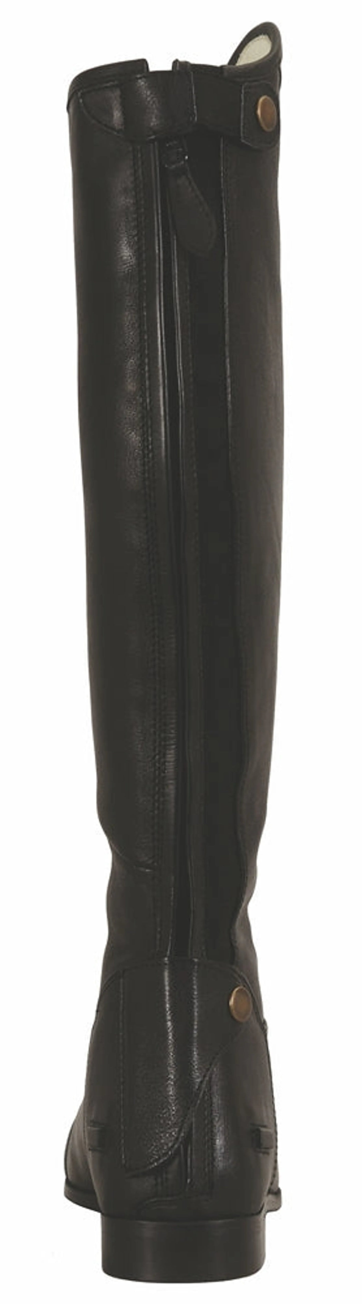 Women's Leather Riding Boots - Premium Equestrian Dress Boots for Dressage and Show - Color: Black | Pack Of: 1
