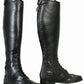 Women's Leather Field Boots - TuffRider Belmont Premium Riding Boots with Memory Foam - Color: Black | Pack Of: 1 - Pets Perfect