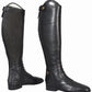 Women's Extra Tall Field Boots - TuffRider Regal Leather Riding Boots with Memory Foam - Color: Black | Pack Of: 1 - Pets Perfect