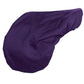Lettia Dressage Saddle Cover in deep purple, protective and durable equestrian gear accessory from PetsPerfect.