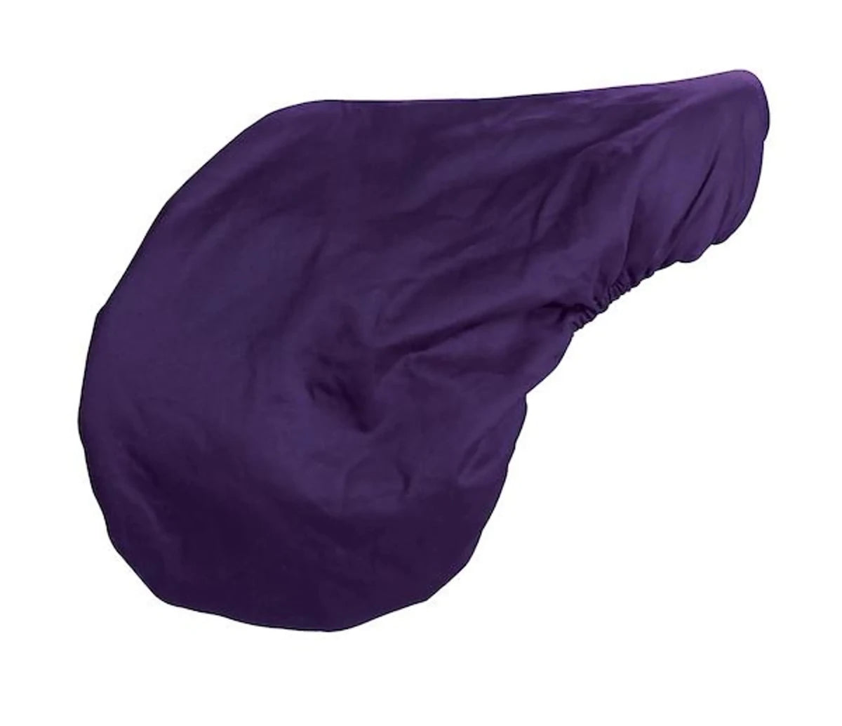 Lettia Dressage Saddle Cover in deep purple, protective and durable equestrian gear accessory from PetsPerfect.