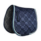 Lettia Honeycomb Collection Saddle Pad - BLACK
