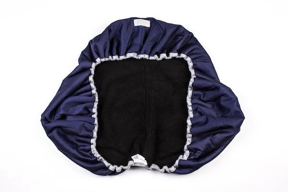Lettia Navy With Grey AP saddle cover, view 4