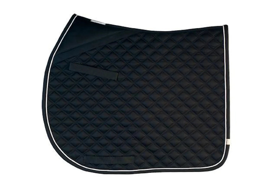Lettia CoolMax ProSeries All-Purpose Pad, Hunter w/ white piping & hunter trim/1, view 2