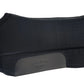Lettia CoolMax Western Saddle Pad - Moisture Wicking Wool Felt Pad with Contoured Design in black for horse tack