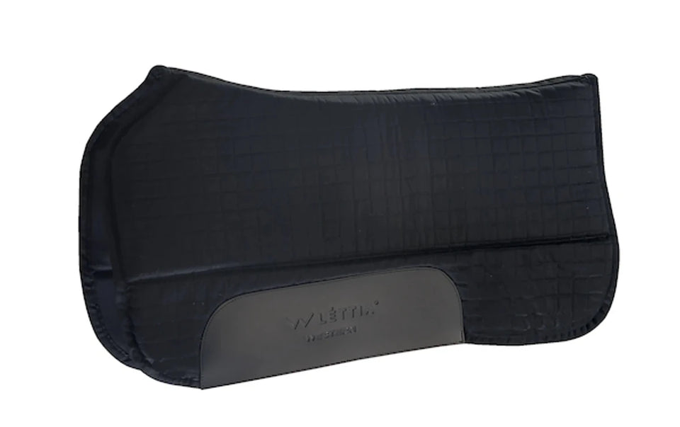 Lettia CoolMax Western Saddle Pad - Moisture Wicking Wool Felt Pad, view 3