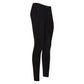 Euro-Star Riding Breeches ESWondershape Fullgrip-Black-36 sleek black equestrian pants with full grip and zip pocket detail