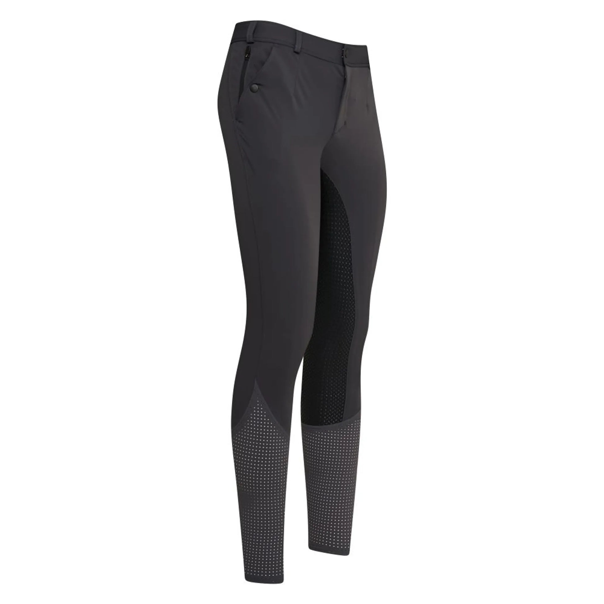 Euro-Star Riding Breeches ESMarco FullGrip-Evening Blue-46 in dark blue with full grip detailing for equestrian use