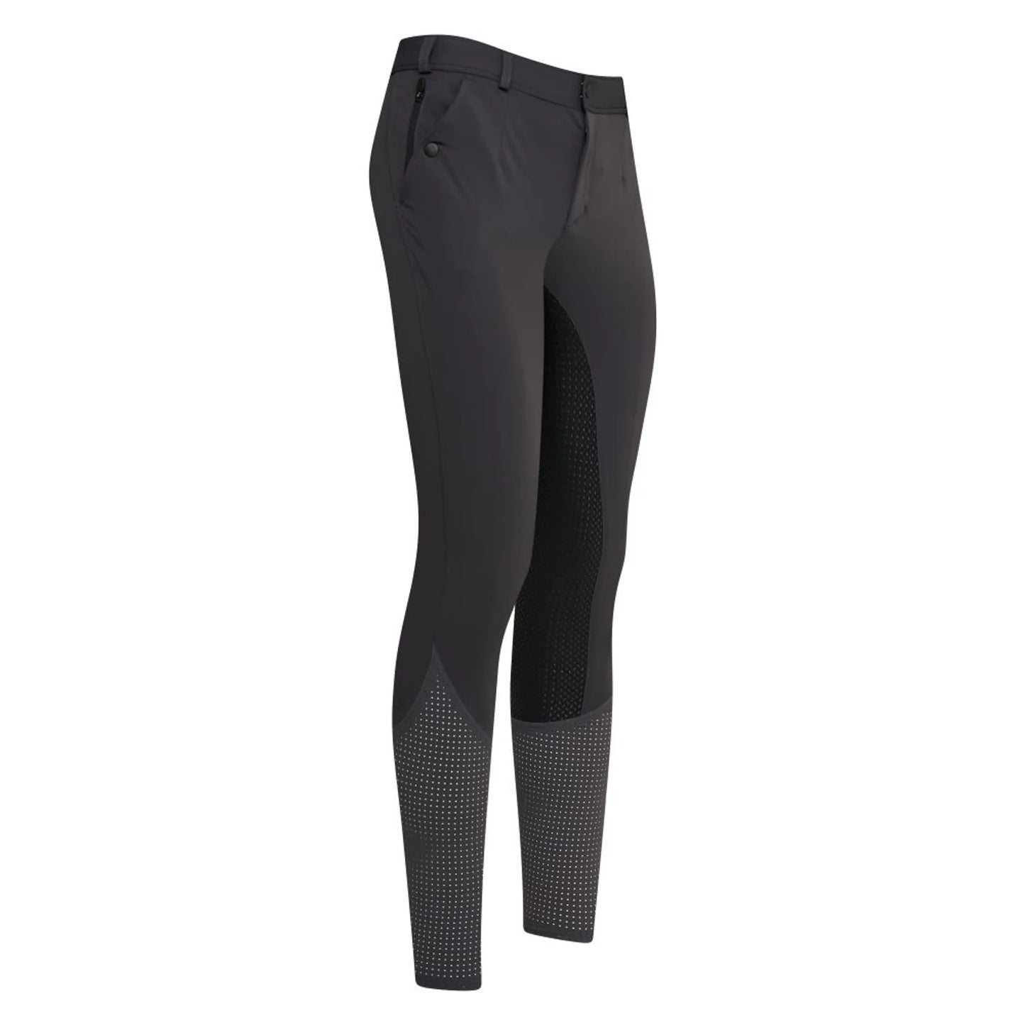 Euro-Star Riding Breeches ESMarco FullGrip-Evening Blue-46, full grip horse riding pants in dark blue.
