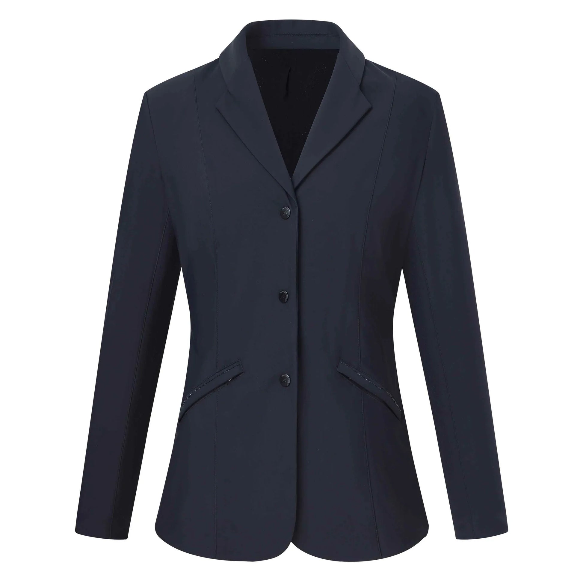 Euro-star Competition jacket ESLucia-Faded Grey - 32, stylish equestrian jacket in sleek faded grey color for horse riding.