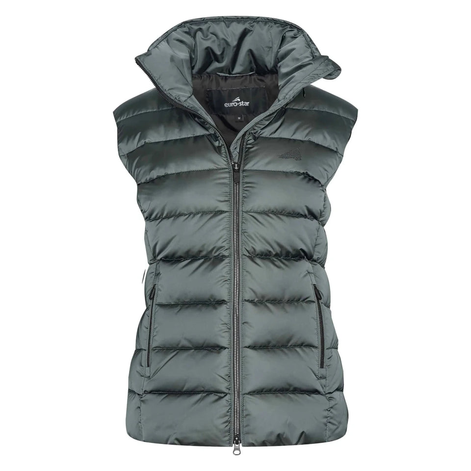 Euro-Star Bodywarmer ESCara-Dark Castor-Small, view 2