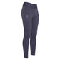 Easy Rider Riding Tights ERDon FullGrip-Black Rose-32 in black with textured grip panel for equestrian use.