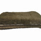 Halo Natasha Rectangular Dog Bed - Quilted Plush Pet Bed with Removable Machine Washable Cover in dark brown color