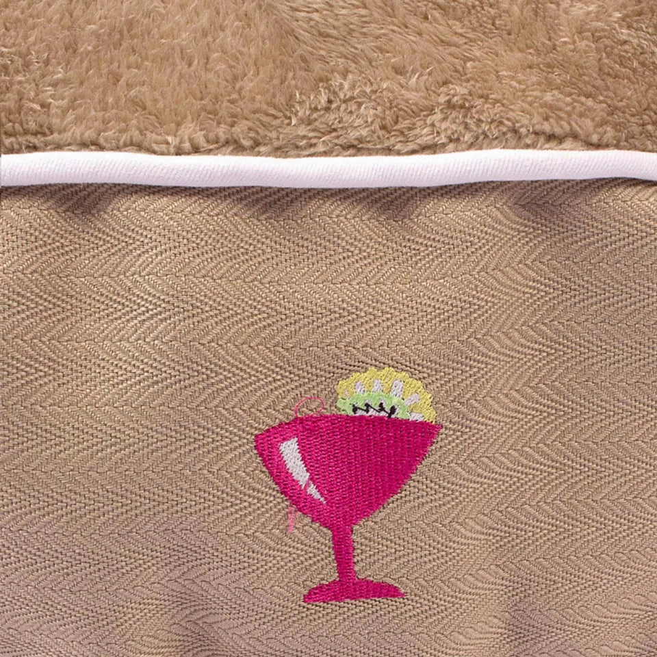 Halo Round Martinis Dog Bed, view 11