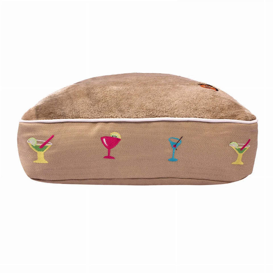 Halo Martinis Rectangular Dog Bed, view 5