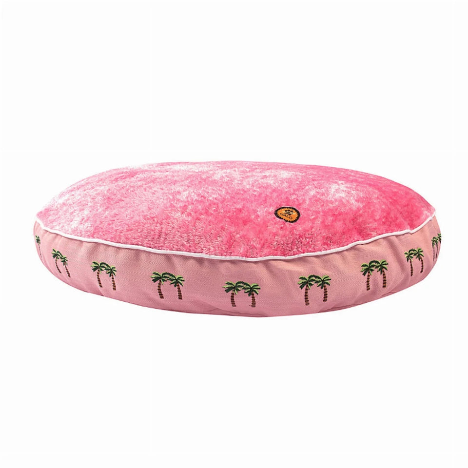 Halo Palm Trees Round Dog Bed, view 2