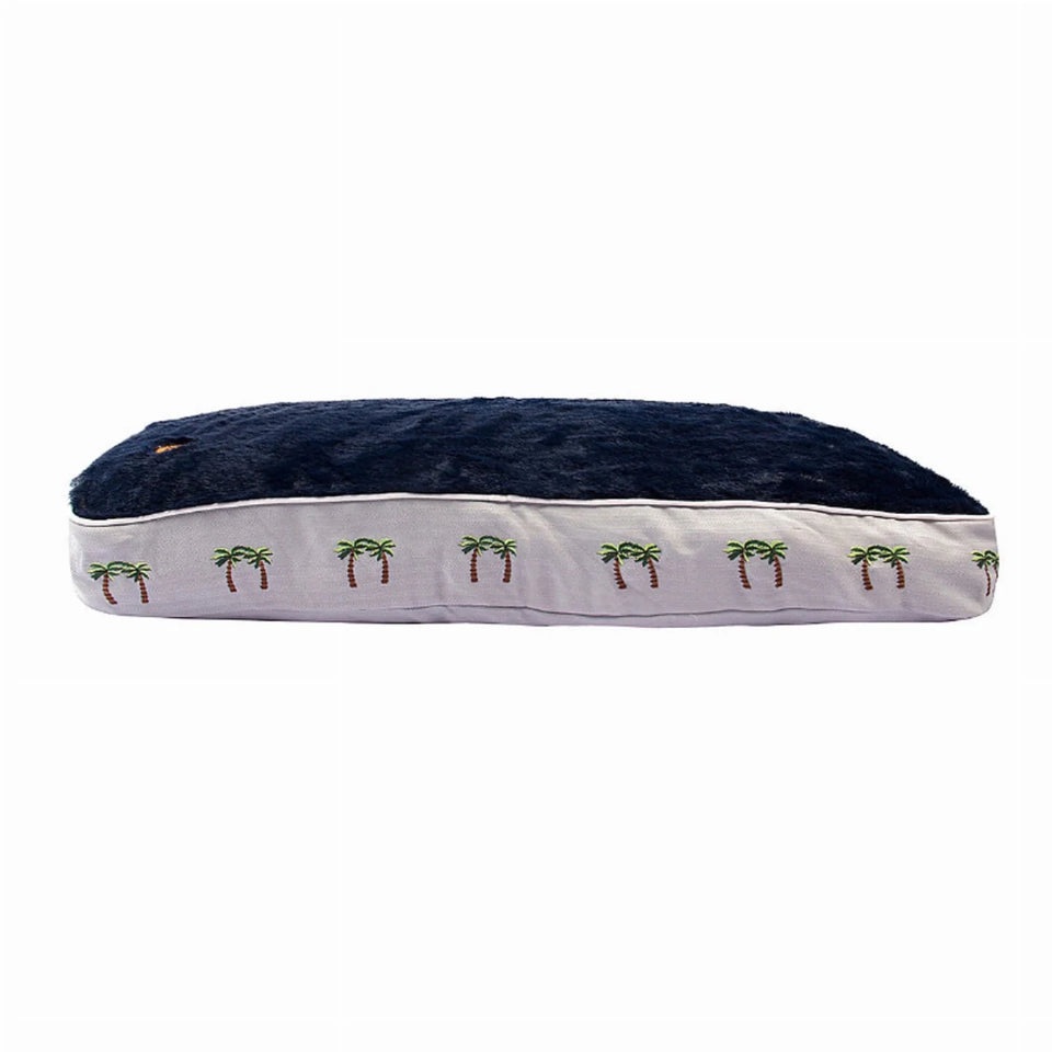 Halo Palm Trees Rectangular Dog Bed, view 9