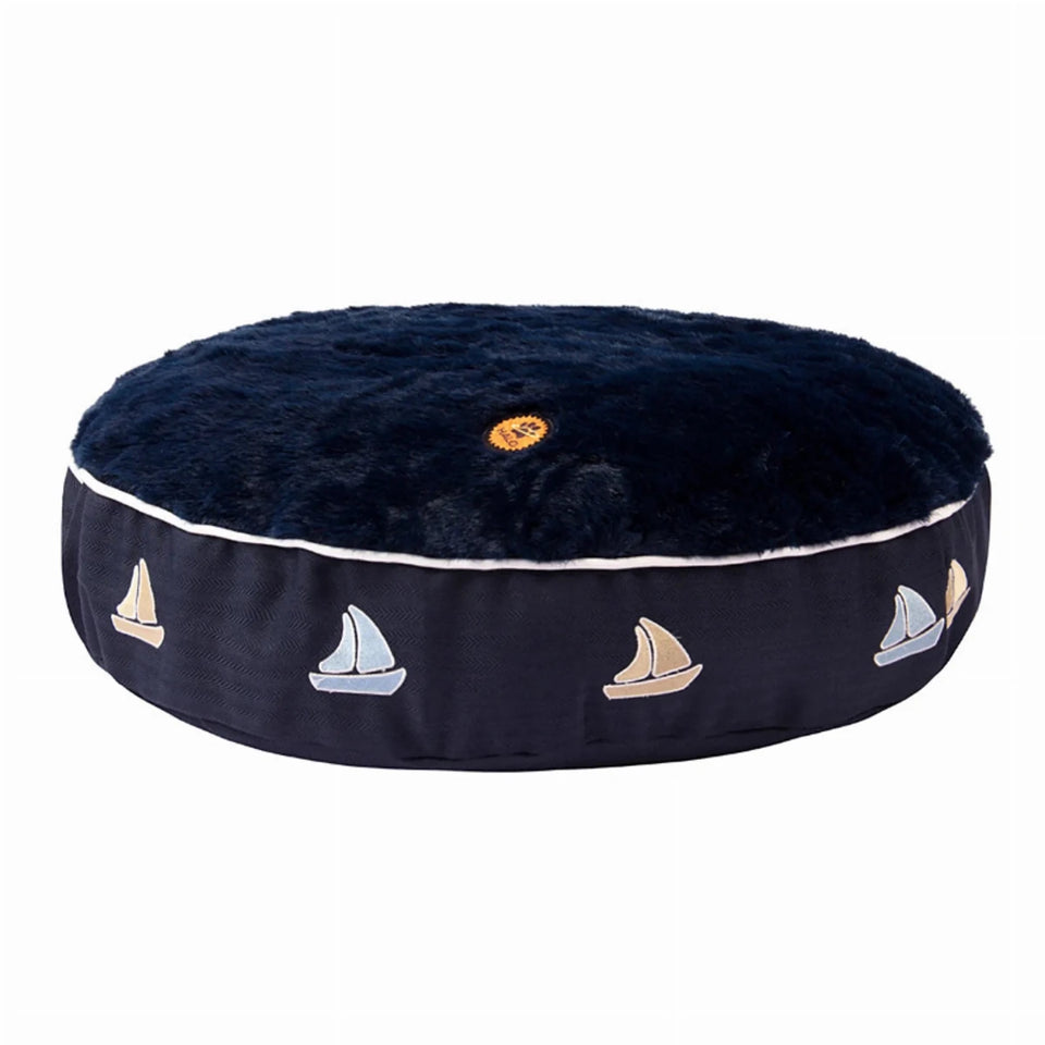 Halo Sailboat Round Dog Bed, view 2
