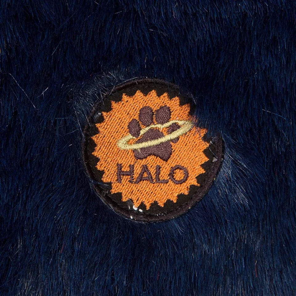 Halo Amber Plaid Round Dog Bed - Machine Washable Plush Pet Bed with, view 7