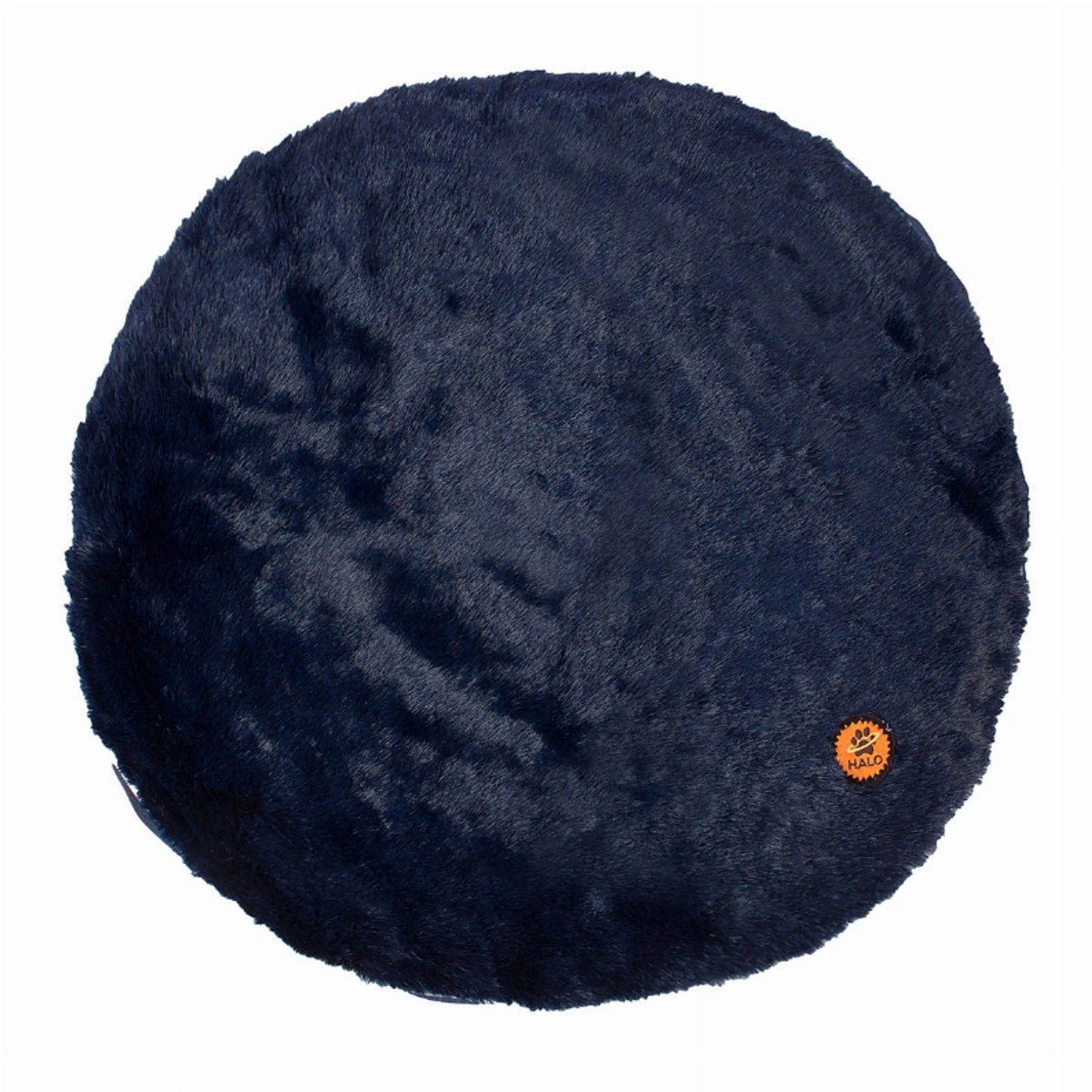 Halo Snowflake Round Dog Bed