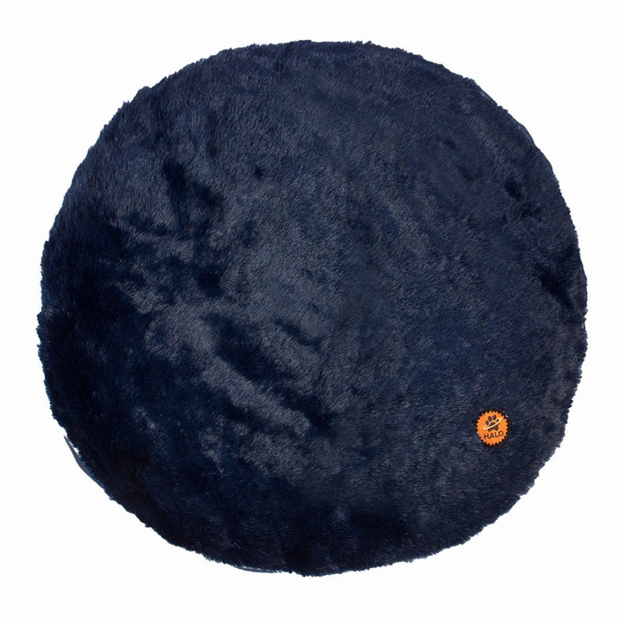 Halo Snowflake Round Dog Bed