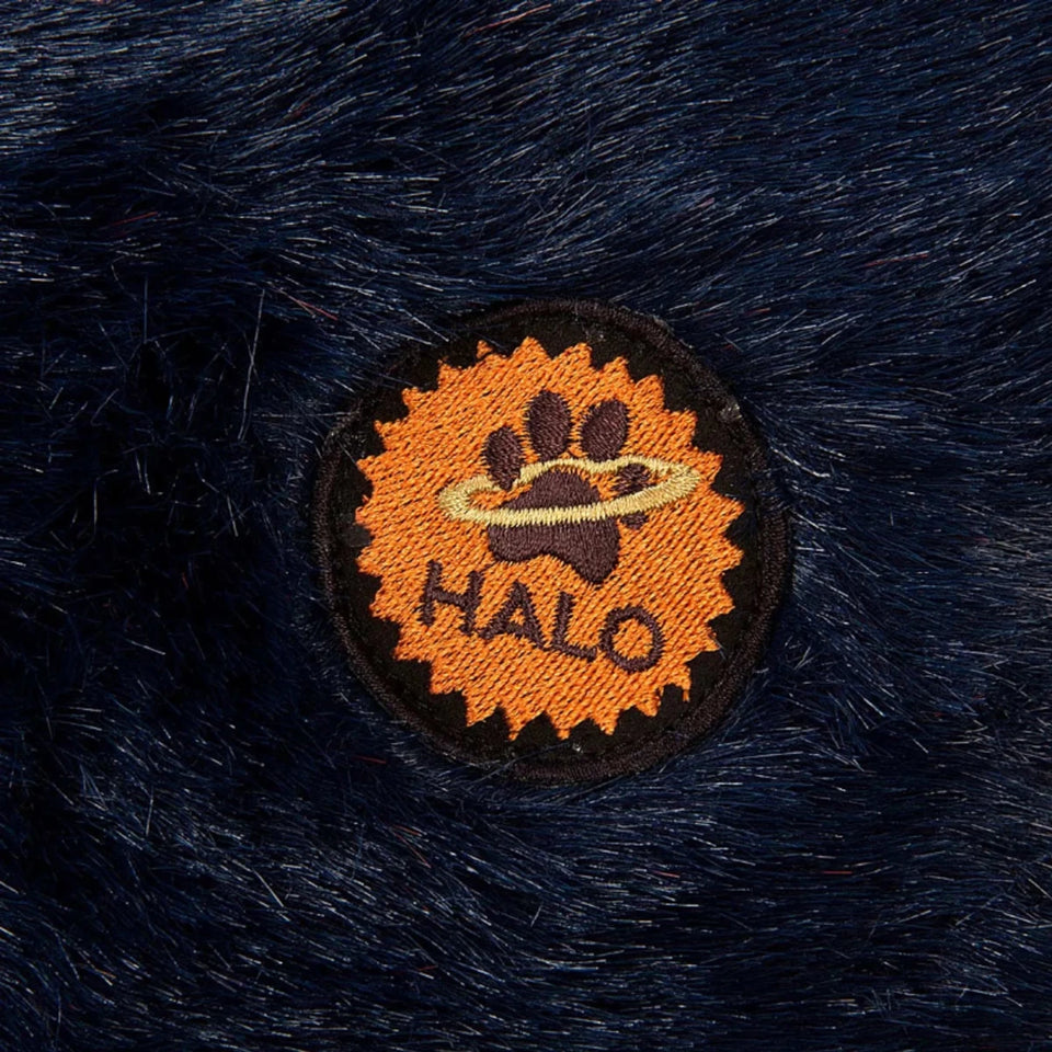 Halo Snowflake Round Dog Bed, view 8