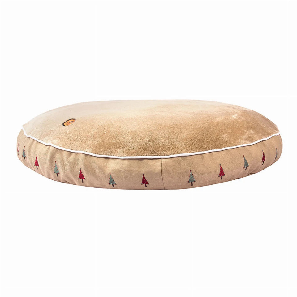 Halo Christmas Tree Round Dog Bed, view 2