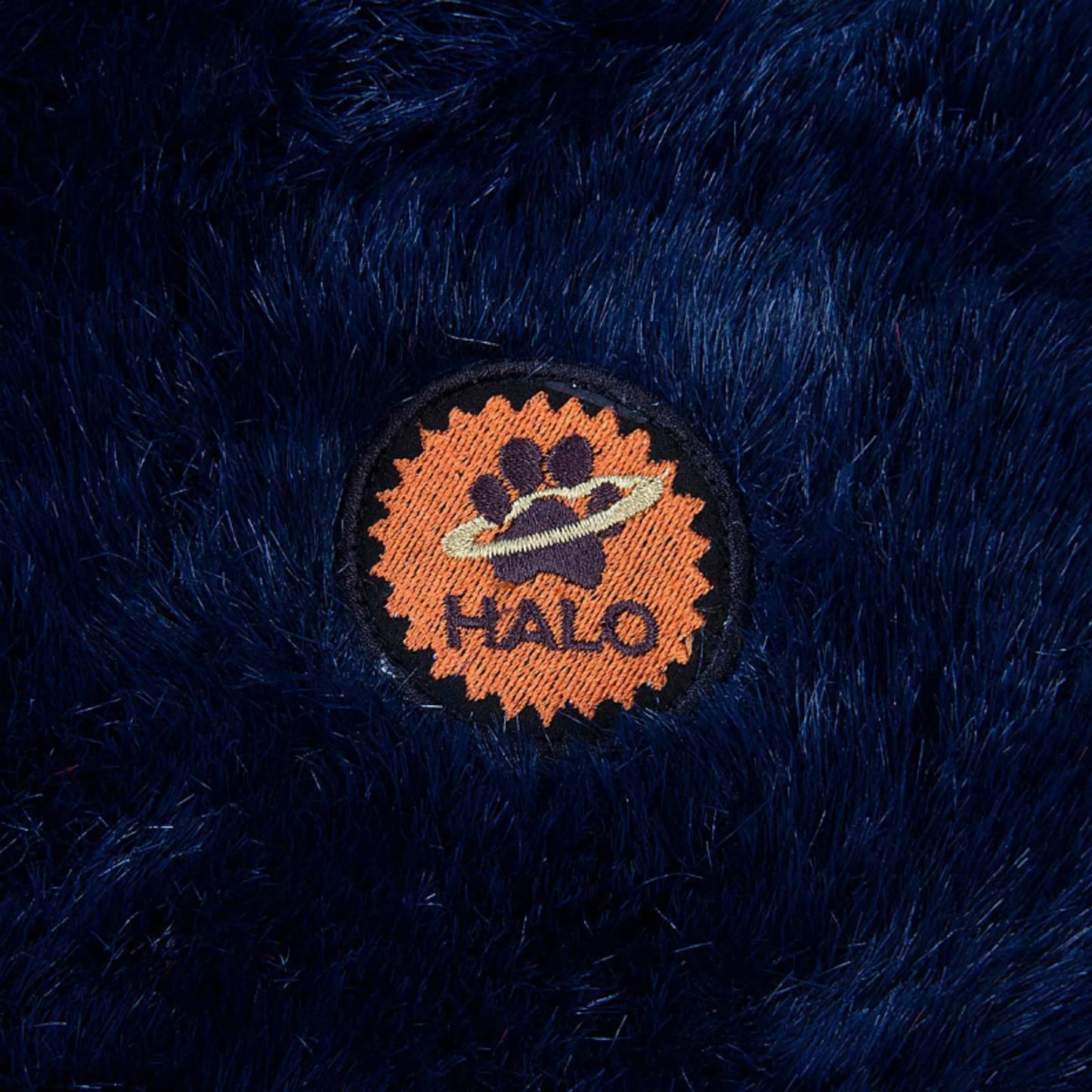 Halo Snowflakes Rectangular Dog Bed
