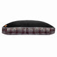 Halo Duck Green Plaid Rectangular Dog Bed - Premium Plush Cushioned Pet Bed with Removable Washable Cover in black and plaid