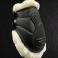 eQuick Glam Rear Fluffy Boot- Black- Large, view 2