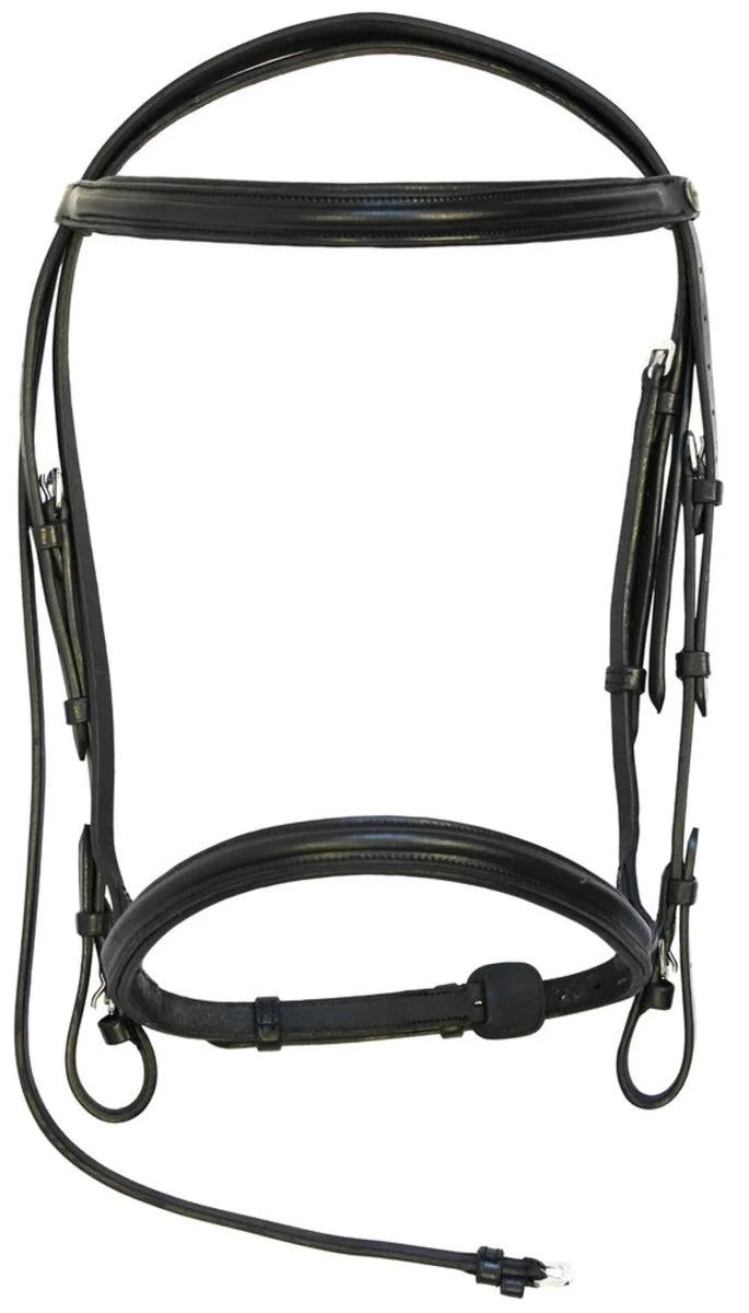 Dressage Bridle - Henri de Rivel Pro Padded Dressage Bridle with Web, view 8