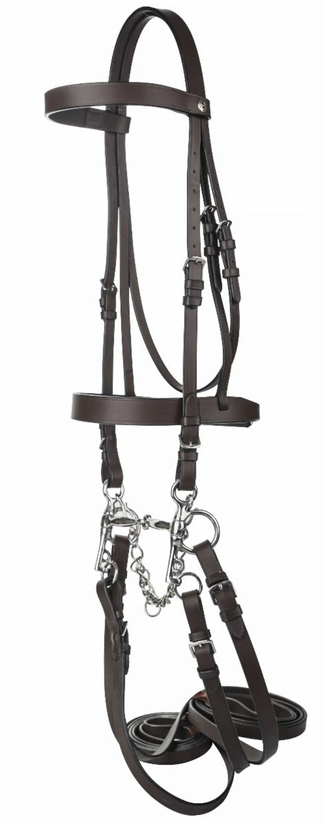 Henri De Rivel Polo Bridle With Double Reins, view 8