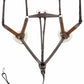 Henri de Rivel Pro 5 Point Elastic Breastplate Martingale - Running Attachment with Removable Fleece