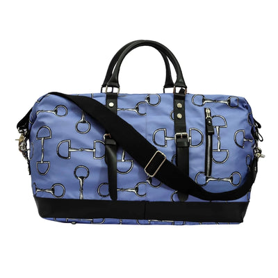 AWST Int'l Lila Vintage Snaffles Strappy Duffel Bag - Periwinkle, Std/STD