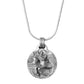 AWST Int'l Lila Jumper Necklace-Silver featuring a silver pendant with a horse design on a chain necklace