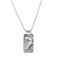 AWST Int'l Lila Extended Trot Necklace-Silver featuring a detailed horse pendant on a silver chain, available at PetsPerfect.