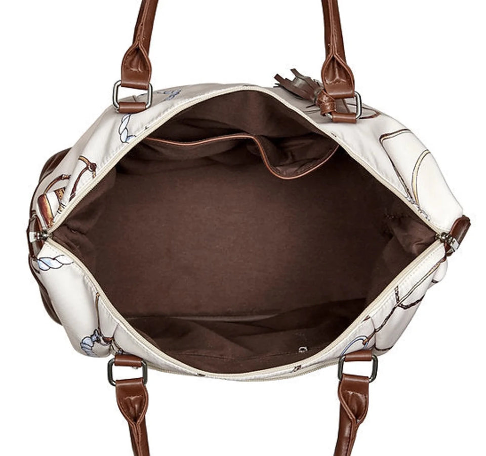 AWST Int'l "Lila" Bridles 'n Things Travel Bag with Tassel, view 5