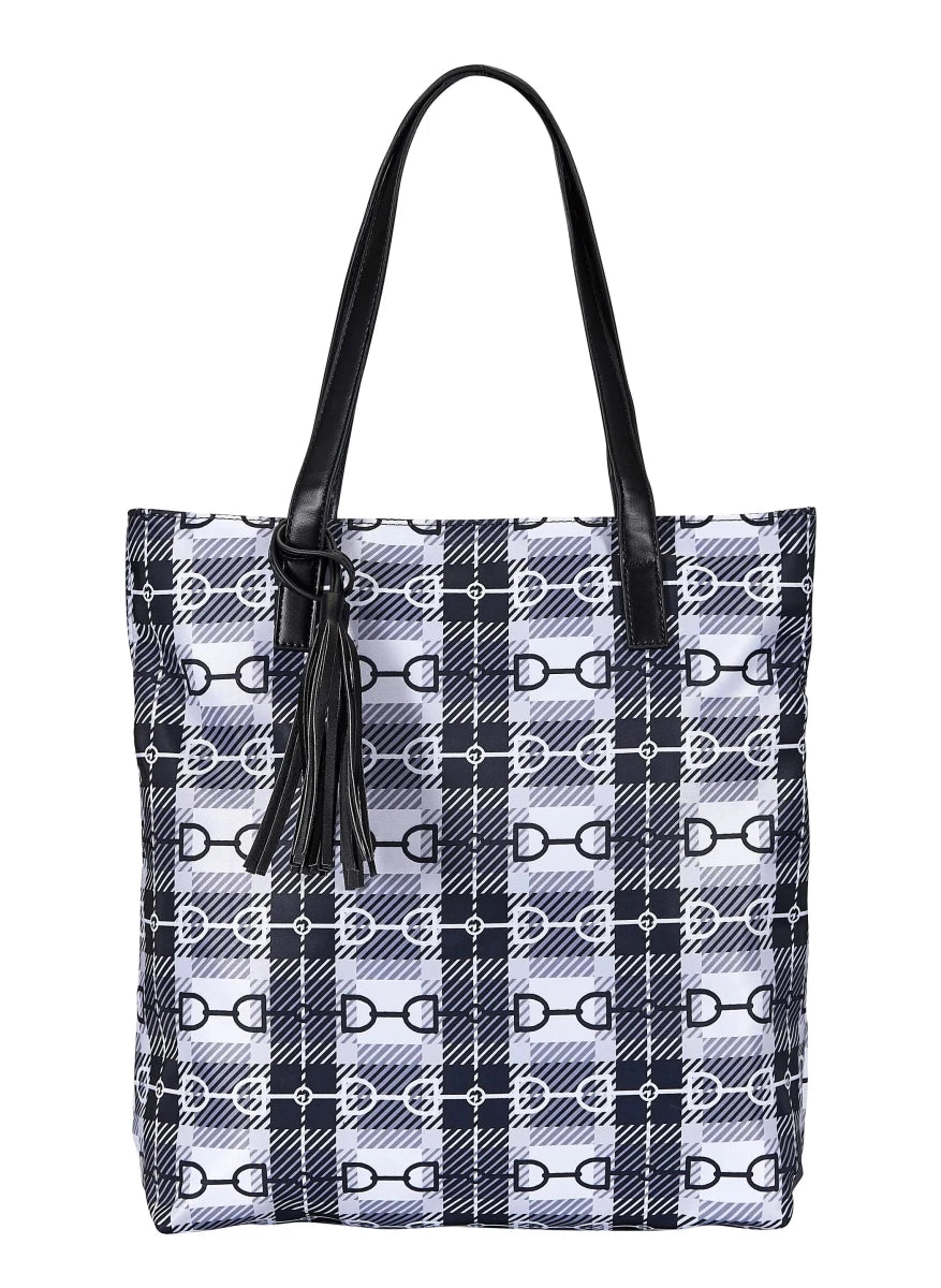 AWST Intl Snaffle Bit Tote Bag with Tassel, view 3