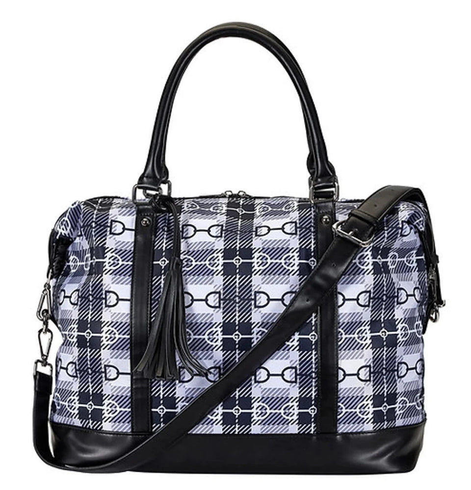 AWST Int'l Snaffle Bit Pattern Travel Bag with Tassel, view 2