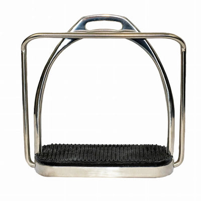 TuffRider Mounting Step Stirrup - Stainless Steel Fillis Stirrup Irons, 4.5/1